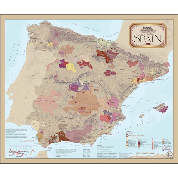 Plakat, Spanien (ca. x 76 cm) | VintageKeeping